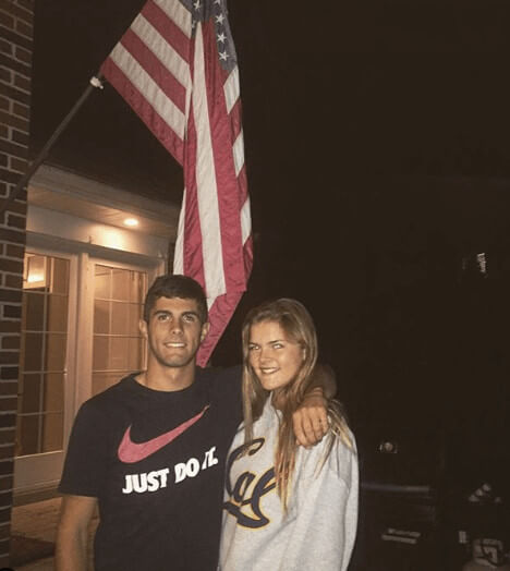 Christian Pulisic Good Looking Girlfriend